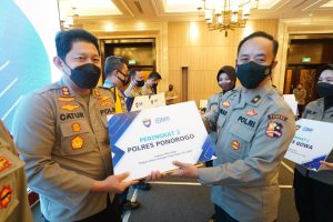 Polres Ponorogo Terima Penghargaan Dari Kementrian Keuangan RI