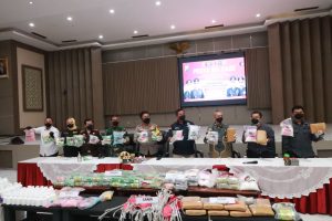 Jelang Ramadhan, 116,073 Kg Sabu, 34.417 butir Ekstasi dan belasan kilo Ganja dimusnahkan oleh Dit Resnarkoba Polda Jatim dan Jajaran