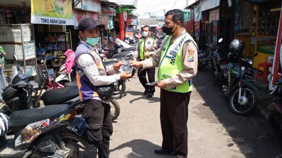 Sasar Pasar Tradisional, Polsek Pujon Tingkatkan Giat Operasi Yustisi