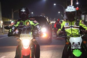 Jaga Suasana Kondusif di Bulan Puasa, Polres Nganjuk Gelar Patroli Ramadan Skala Besar