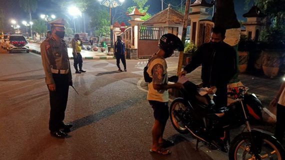Antisipasi Balap Liar Satlantas Polres Pamekasan Gelar Operasi, 25 Unit Ranmor Diamankan