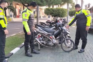 Patroli Sahur Satuan Lantas Polres Magetan Berhasil Gagalkan Balap Liar