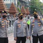 Aksi Demo Mahasiswa Cipayung Plus Surabaya Berjalan Dengan Aman dan Ditutup Dengan Buka Puasa Bersama di Depang Gedung DPRD Jatim