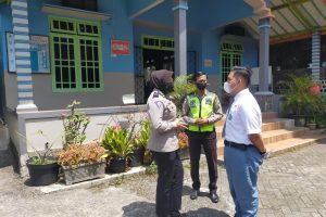 Jelang Ops ketupat, Sat Lantas Polres Batu “ Blusukan “ edukasi Pelajar