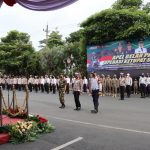 Kapolres Batu Pimpin Aple Gelar Pasukan Operasi Ketupat Semeru 2022