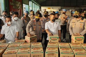 Polri Gagalkan 8 Kontainer Minyak Goreng Siap Ekspor ke Timor Leste