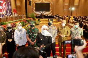 Laksanakan Upaya Penanggulangan Penyakit Mulut dan Kuku pada Hewan Ternak, Forkopimda Jatim Gelar Rapat Kordinasi