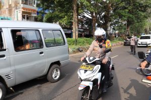 Rekayasa Arus Lalin Situasional,  AKBP Yogi Himbau Pemudik Aktif Update Info