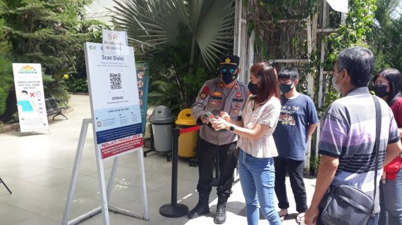 Polres Batu Perketat Prokes di Semua Kawasan Wisata Kota Batu
