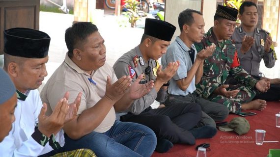 Gelar Doa Bersama,Sat Lantas Polres Pasuruan Ajak Masyarakat Tekan Angka Kecelakaan