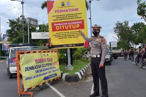 Polres Bojonegoro Siapkan Jalur Alternatif Selama Jembatan Glendeng Ditutup