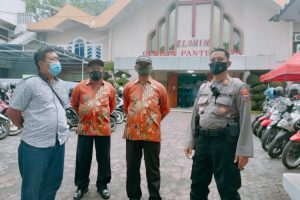 Polres Batu Perketat Pengamanan Pelaksanaan Ibadah Peringatan Kenaikan Isa Al-Masih