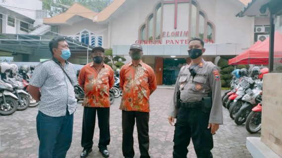 Polres Batu Perketat Pengamanan Pelaksanaan Ibadah Peringatan Kenaikan Isa Al-Masih