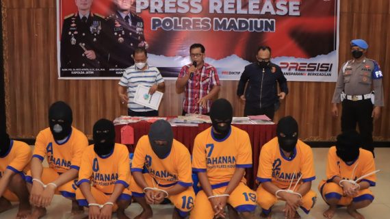 Berhasil Mengungkap Kasus,Wujud Nyata Polres Madiun Pelihara Kamtibmas