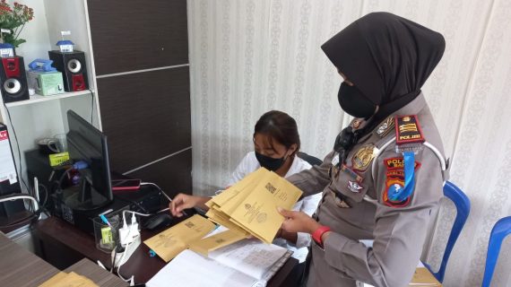 19 Pelanggar Lalu Lintas Tertangkap Kamera E-TLE Mobile Satlantas Polres Batu