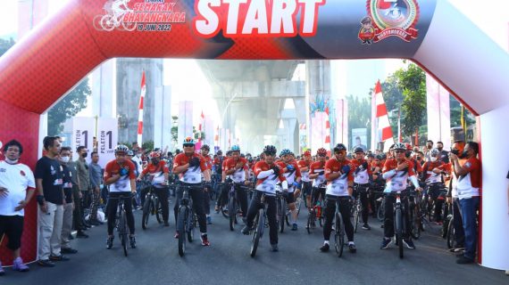 Lewat Fun Bike, Kapolri Tegaskan Sinergitas Kunci Amankan Seluruh Agenda Bangsa