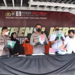 Polres Tanjung Perak Berhasil Gagalkan Peredaran 3,037 Kilogram Sabu di Surabaya, Dua Pelaku Diamankan