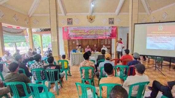 Cegah Penyebaran PMK, Kapolsek Kasembon Hadiri FGD Anggota DPRD Kabupaten Malang