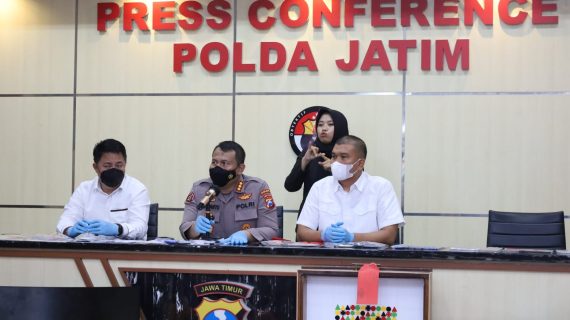 Polda Jatim Bongkar Judi Online Beromset Jutaan Rupiah