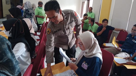 Polres Batu Lakukan Pendataan Administrasi Tenaga Non ASN