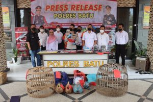 Polres Batu ungkap Judi Sabung Ayam dan Judi Dadu