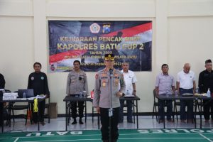 Kapolres Batu Buka Kejuaraan Pencak Silat Kapolres Cup 2 Tahun 2022