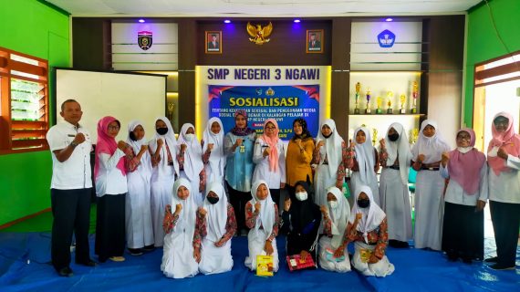 Polres Ngawi Ajarkan Generasi Muda Cerdas Bermedos