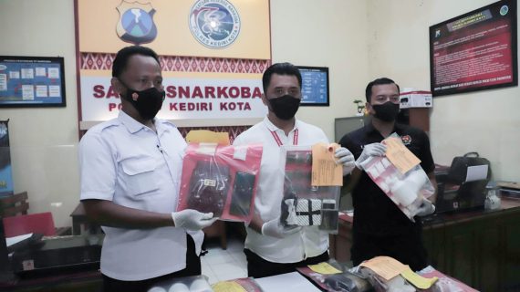 Polres Kediri Kota Berhasil Amankan Belasan Tersangka Pengedar Narkoba