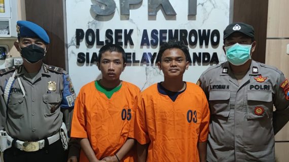 Polres Tanjung Perak Berhasil Menangkap Dua Pelaku  Curas yang Beraksi di 11 TKP