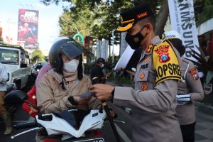 Sosialisasi Ops Zebra Semeru 2022, AKBP Oskar : Kurangi Pelanggaran dan Tekan Angka Kecelakaan Lalu Lintas