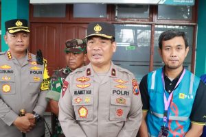 KTT G20 Berlangsung, Wakapolda Jatim Cek Keamanan Pasokan Listrik di PLN Taman