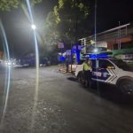 Berikan Pelayanan Kepada Masyarakat Pada Malam Hari, Personil Satlantas Polres Batu Lakukan Patroli Blue Light