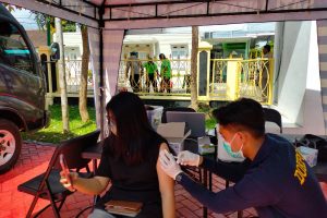 Jelang Nataru, Sidokkes Polres Batu Tingkatkan Vaksinasi