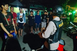 Polres Kediri Kota Terjunkan Team ANKER Joyo Boyo, Cegah Gangster