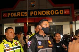 Patroli Cipta Kondisi, Polres Ponorogo Amankan Puluhan Motor Untuk Aksi Balap Liar