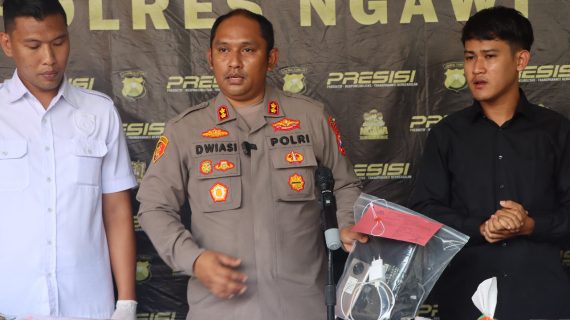 Respon Cepat Polres Ngawi Berhasil Amankan 4 Tersangka Kasus Curas