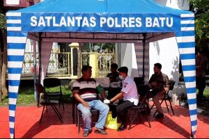 Polres Batu Masifkan Vaksin Booster Jelang Libur Nataru