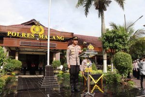 Sebanyak 438 Personel Gabungan Disiapkan Polres Malang Untuk Pengamanan Nataru 2023