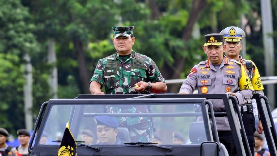 Apel Gelar Pasukan, Kapolri Pastikan Seluruh Pihak Siap Amankan Nataru