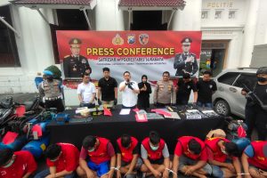 Polrestabes Surabaya Ungkap Kasus Pembobol Gudang, 6 Tersangka Berhasil Diamankan