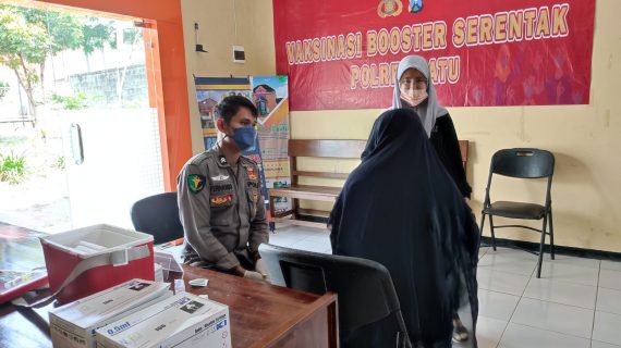 Urkes Polres Batu Maksimalkan Pelayanan Gerai Vaksinasi Presisi