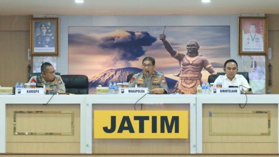 Persiapan Kompetisi BRI Liga 1 Putaran Kedua, Wakapolda Jatim : “Jangan Sampai Hanya Fokus Pada Terselenggaranya Pertandingan….”