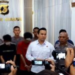 Polres Nganjuk Berhasil Amankan Perusak Ornamen Tugu Asmaul Husna di Tanjunganom
