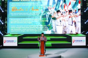 Kapolri Gelorakan Semangat Persatuan-Kesatuan Saat Tutup Porseni NU