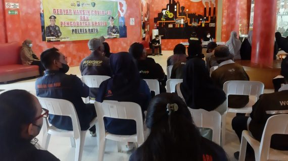 Polres Batu Laksanakan Gebyar Vaksinasi Serentak Jajaran Polda Jatim