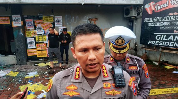 Polisi Amankan 107 Orang Pasca Kericuhan di Kantor Arema FC Malang