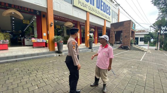 Ciptakan Harkamtibmas, Unit Pam Obvit Sat Samapta Polres Batu Laksanakan Patroli Cipta Kondisi