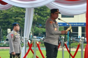 Bacakan Amanat Kapolri, Kapolda Jatim Pimpin Upacara Peringatan HUT Satpam ke- 42
