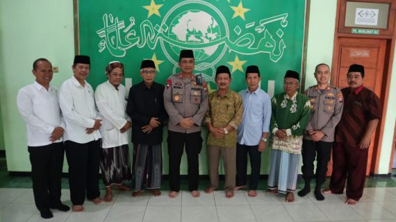 Kapolres Bojonegoro Silaturahmi dengan PCNU, Sinergitas untuk Harkamtibmas
