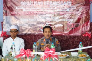 Kapolres Sumenep Berikan Wawasan Kebangsaan di LPI Cegah Radikalisme